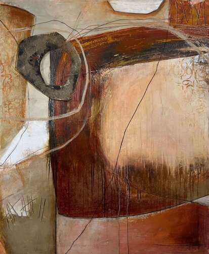 Transition I, N° 01 04 26 by Vera Jochum, Painting for Sale on Select