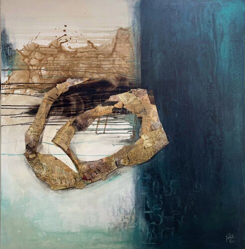 Unsaid, N° 02 08 26 by Vera Jochum, Painting for Sale on Select
