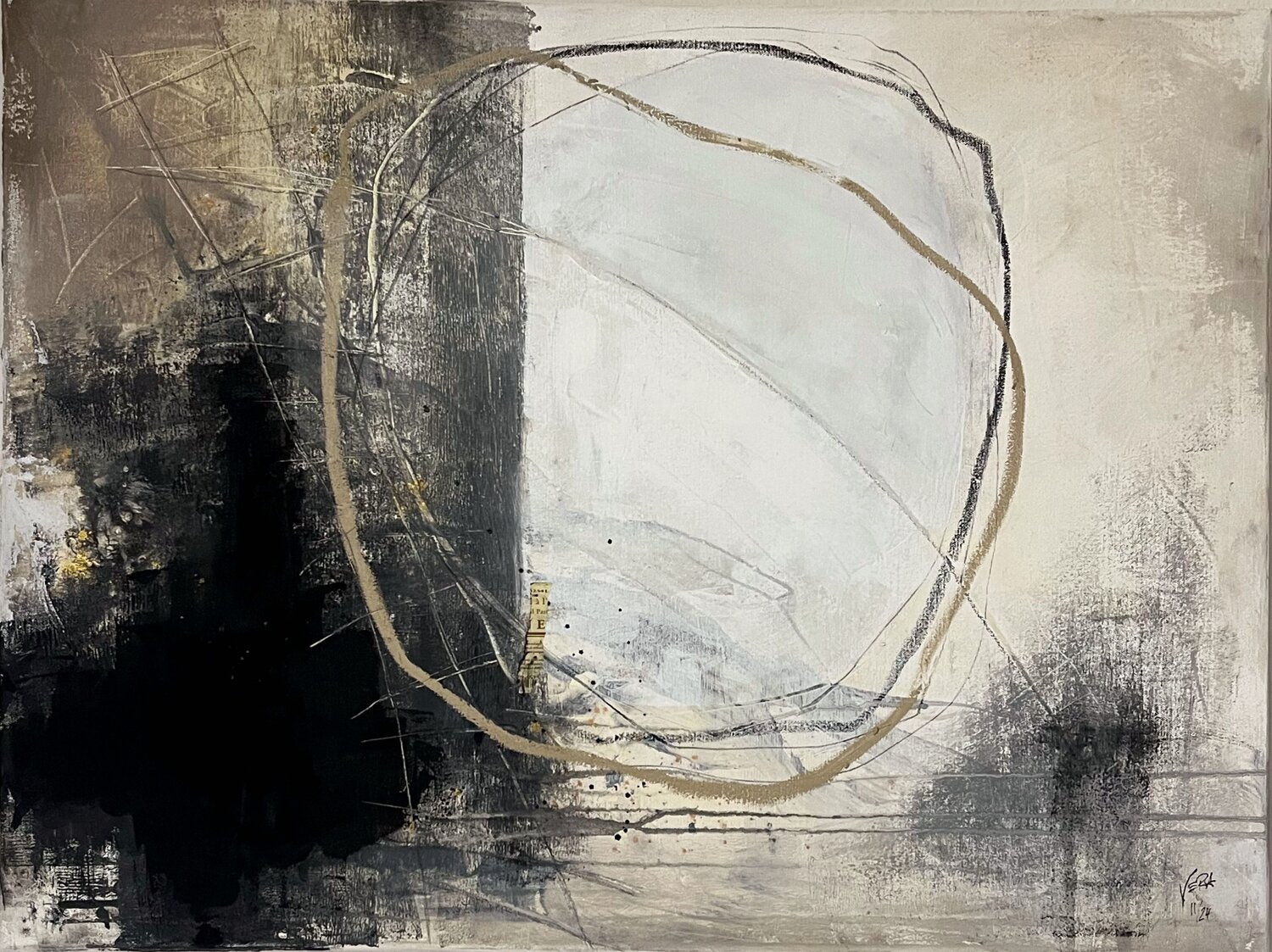 A Step out of Darkness, N° 06 11 24 Vera Jochum Original painting for sale