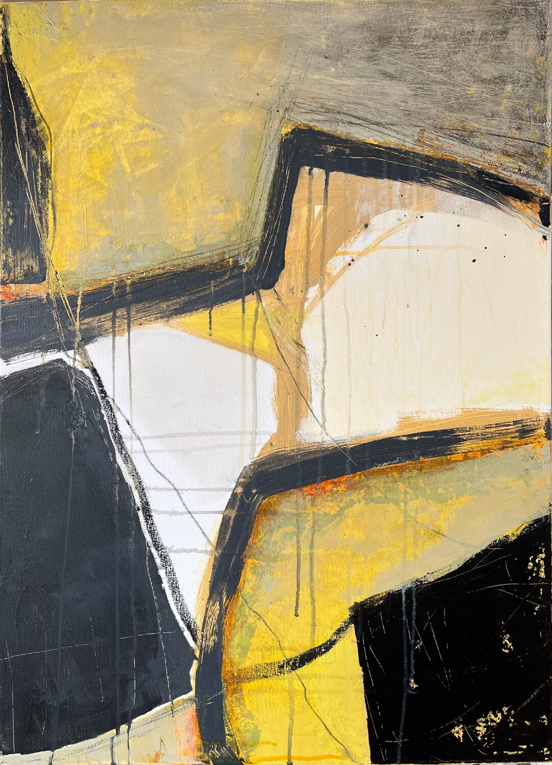 L'esprit de l'escalier, N° 02 03 25 Vera Jochum Original painting for sale