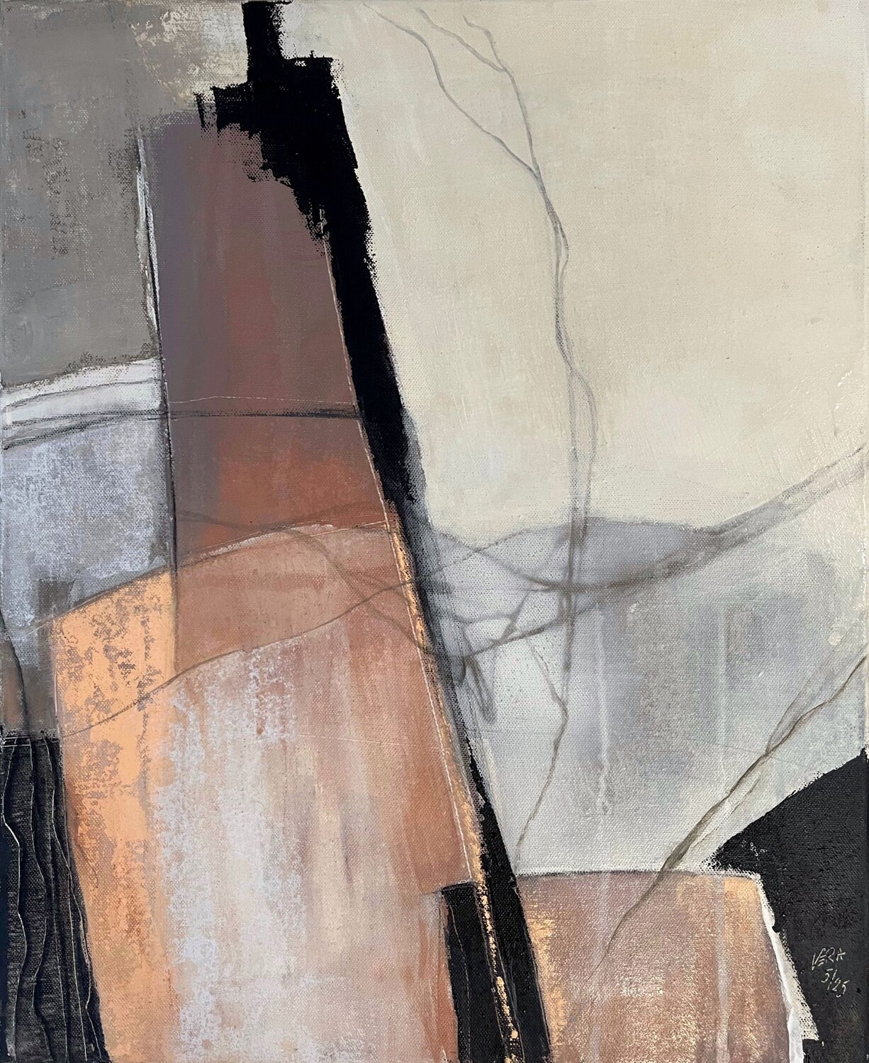 Between the lines, N° 03 05 25 Vera Jochum Original painting for sale