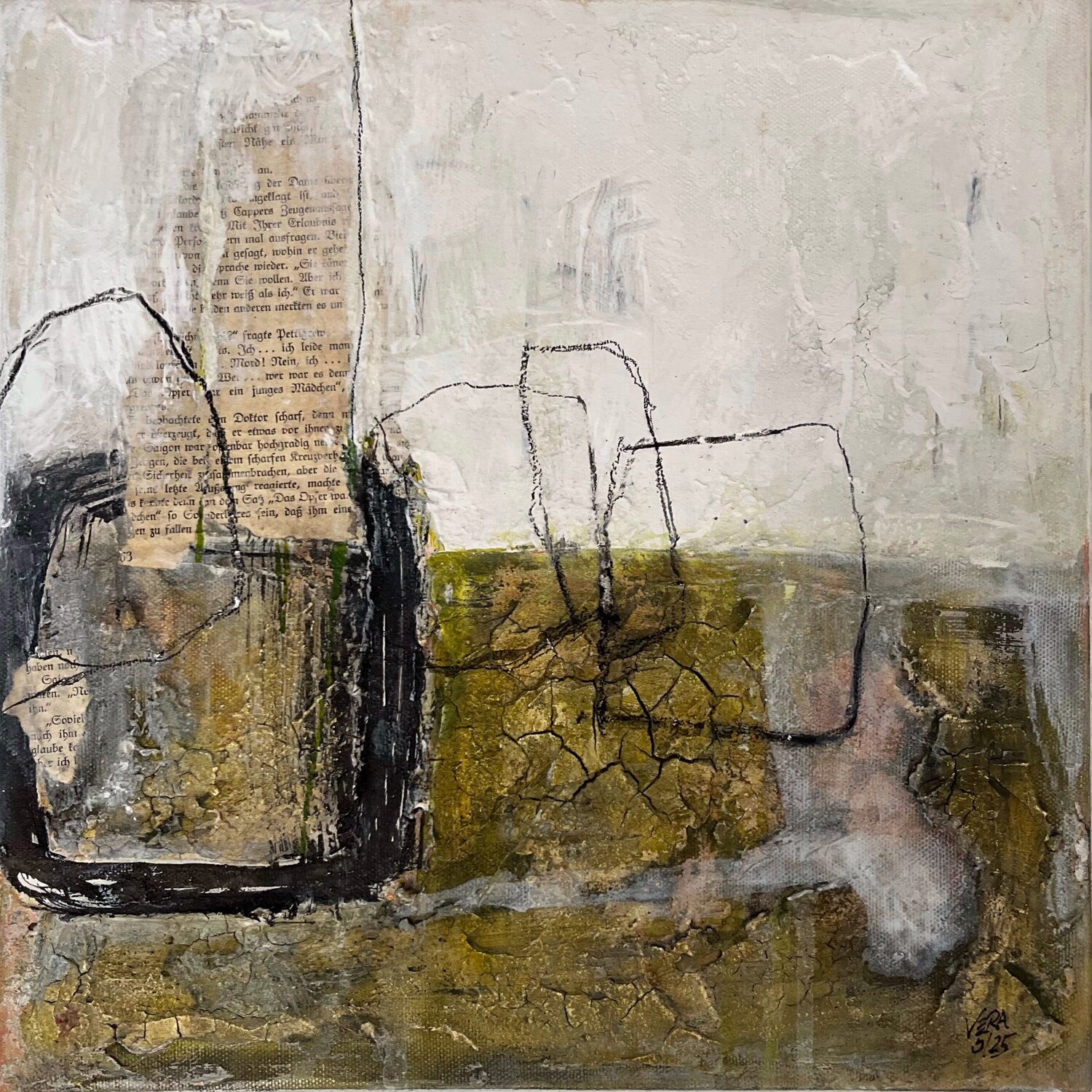 Forgotten words, N° 07 05 25 Vera Jochum Original painting for sale