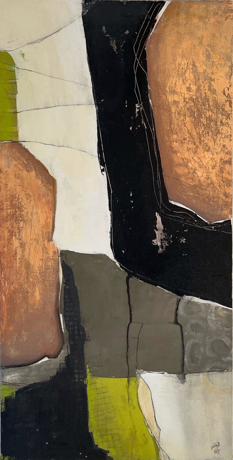 Topography of a thought, N° 07 06 25 Vera Jochum Original painting for sale