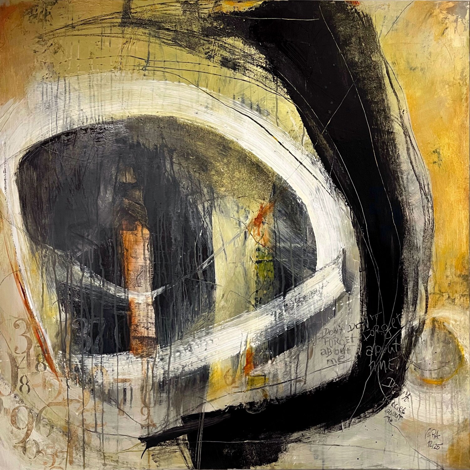 Dont't forget about me, N° 01 12 25 Vera Jochum Original painting for sale