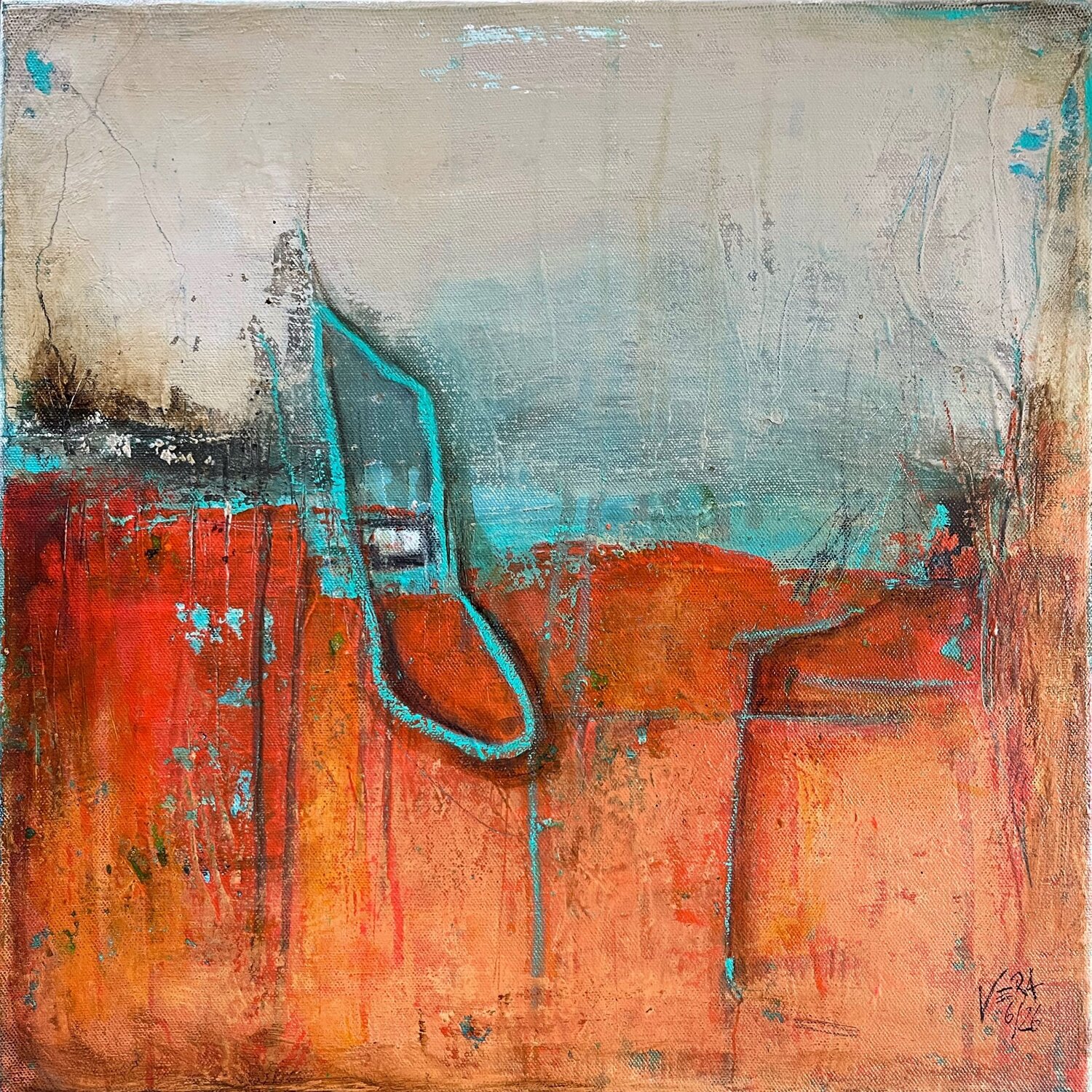 Threshold, N° 02 06 26 Vera Jochum Original painting for sale