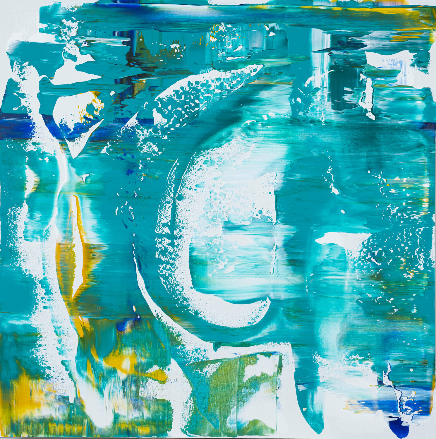 Swimming #2 Sangie Original painting for sale