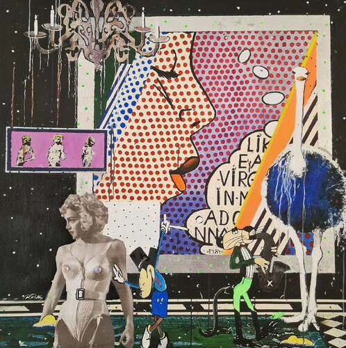 Madonna by Dagmar Ridky, Painting for Sale on Select