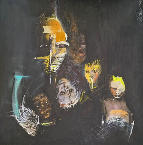 Die Wiege der Menschheit by Dagmar Ridky, Painting for Sale on Select