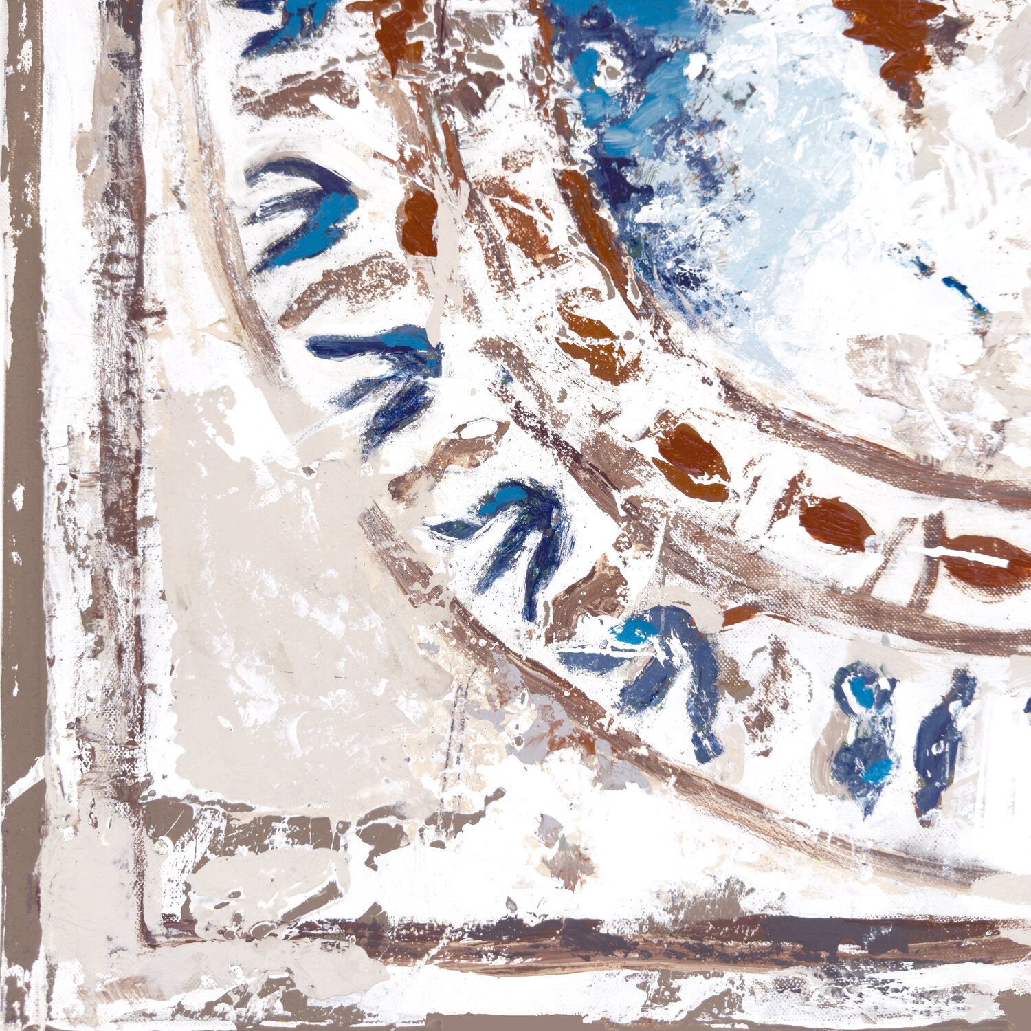 Azulejo II Isa Huss Original painting for sale