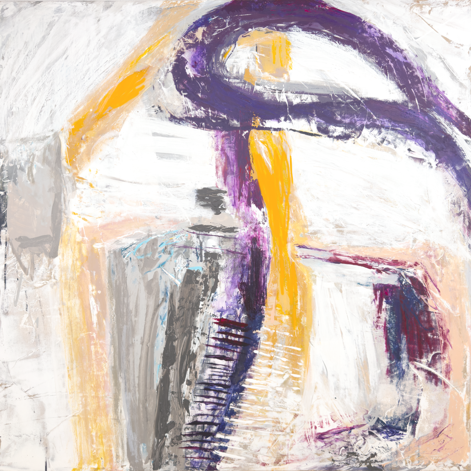 Holding-on-to I Isa Huss Original painting for sale