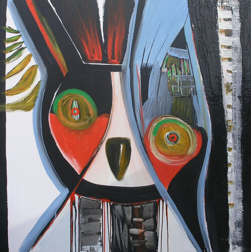Night Owl by Loretta Kaltenhauser, Painting for Sale on Select