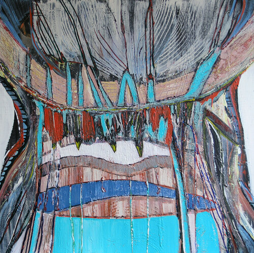 War Bonnet by Loretta Kaltenhauser, Painting for Sale on Select