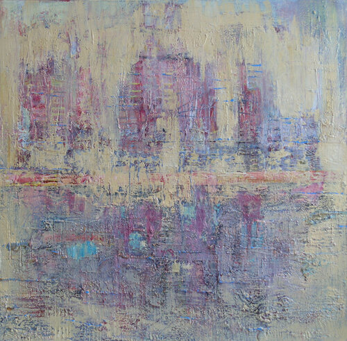 Purple Rain by Loretta Kaltenhauser, Painting for Sale on Select