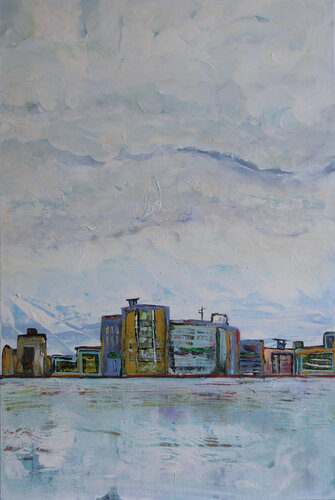 Cold as Ice by Loretta Kaltenhauser, Painting for Sale on Select