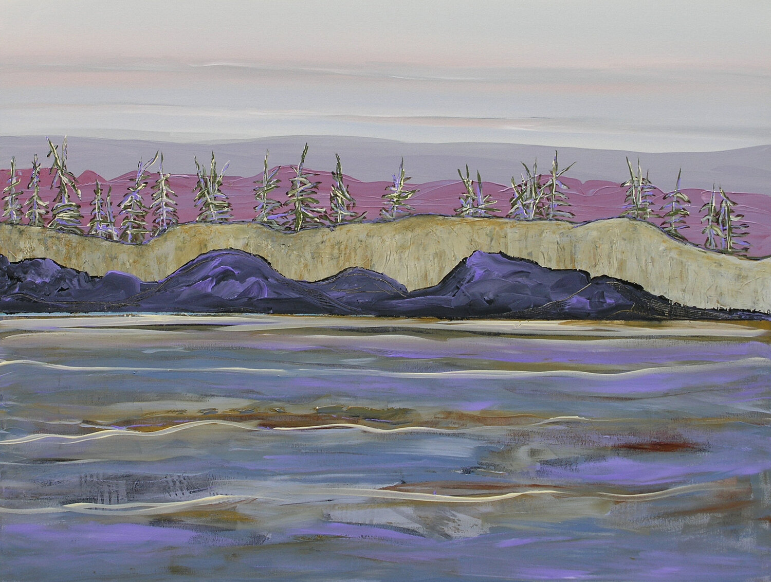 Dreamscape Loretta Kaltenhauser Original painting for sale