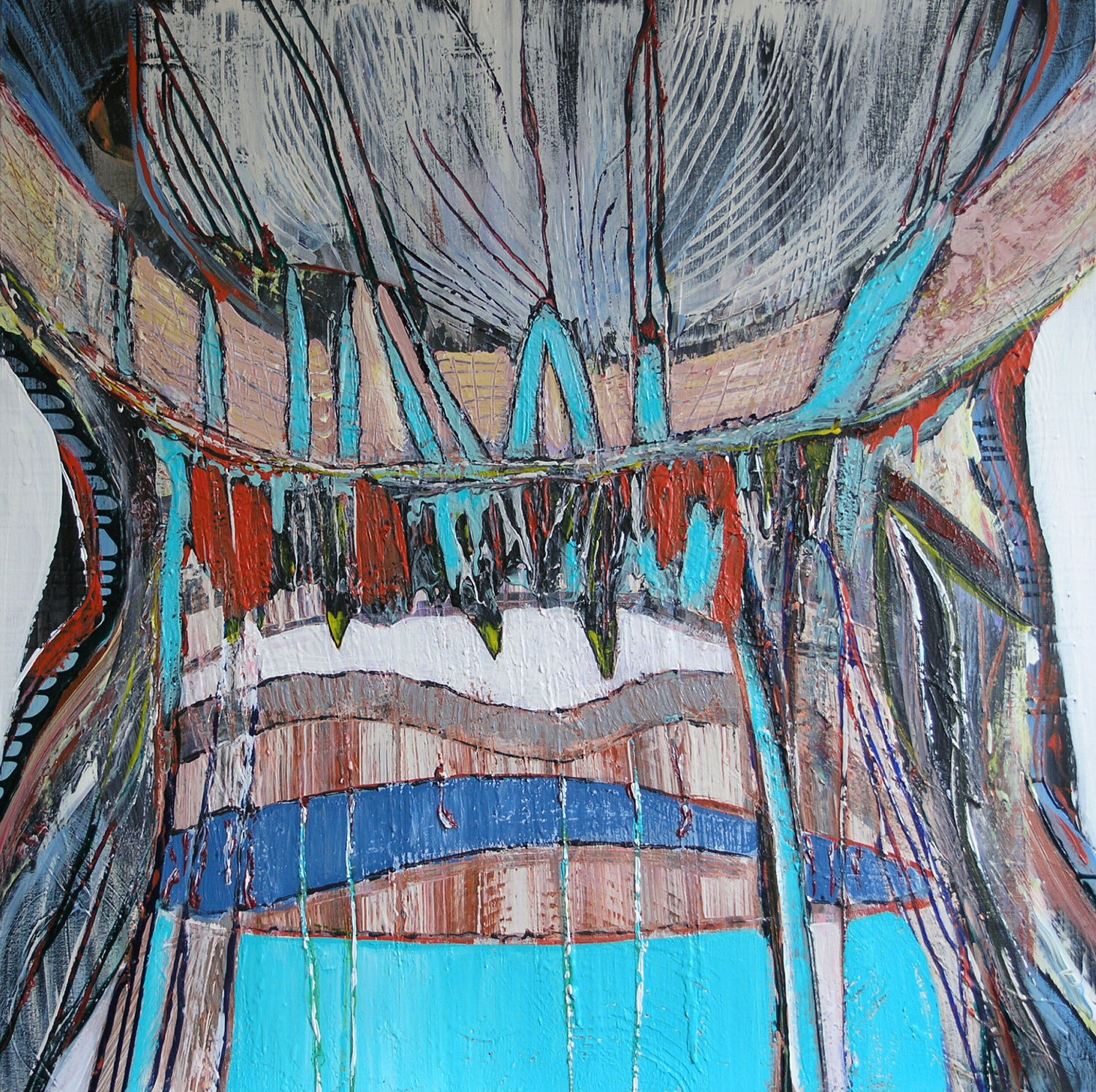 War Bonnet Loretta Kaltenhauser Original painting for sale
