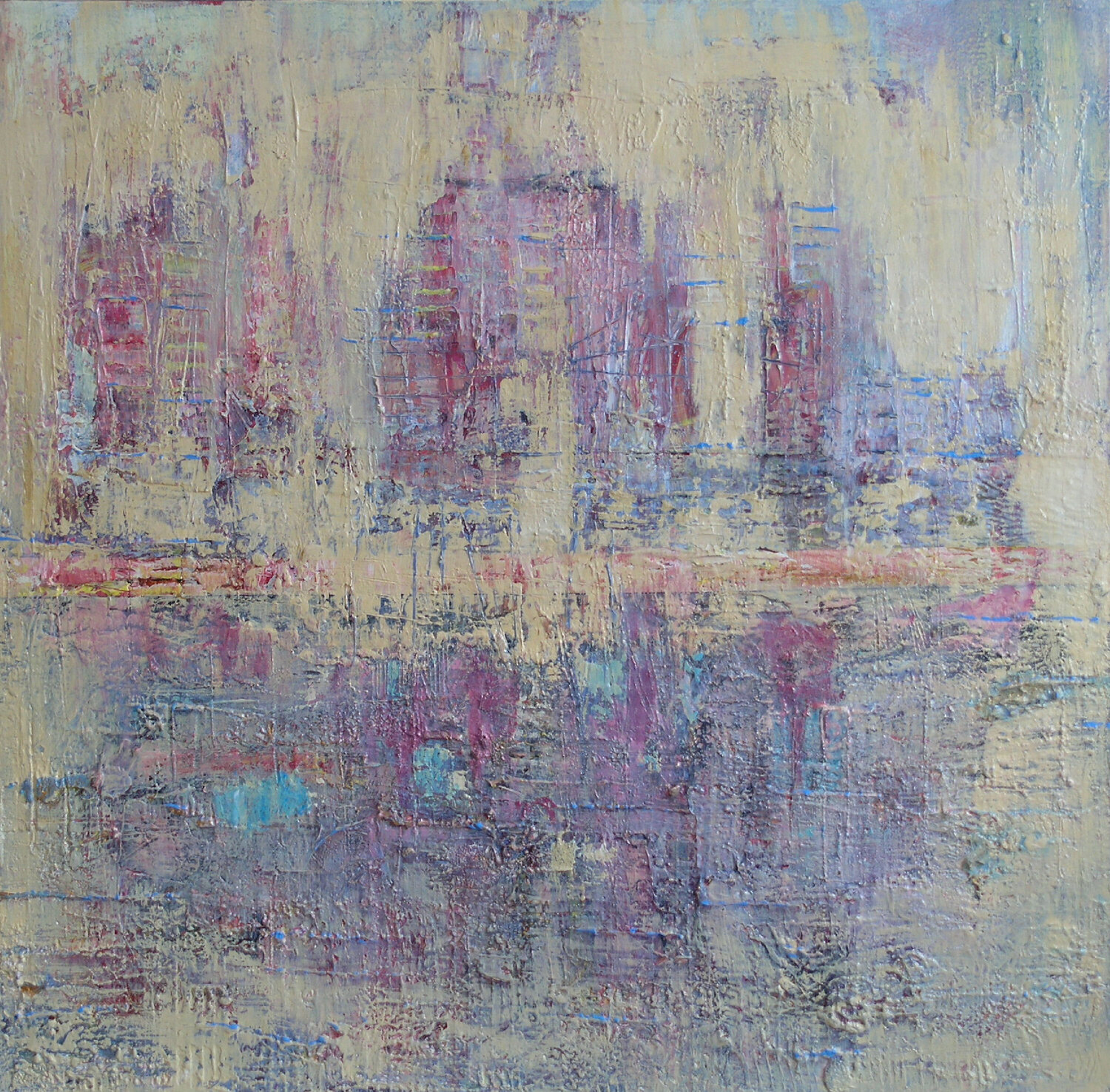 Purple Rain Loretta Kaltenhauser Original painting for sale