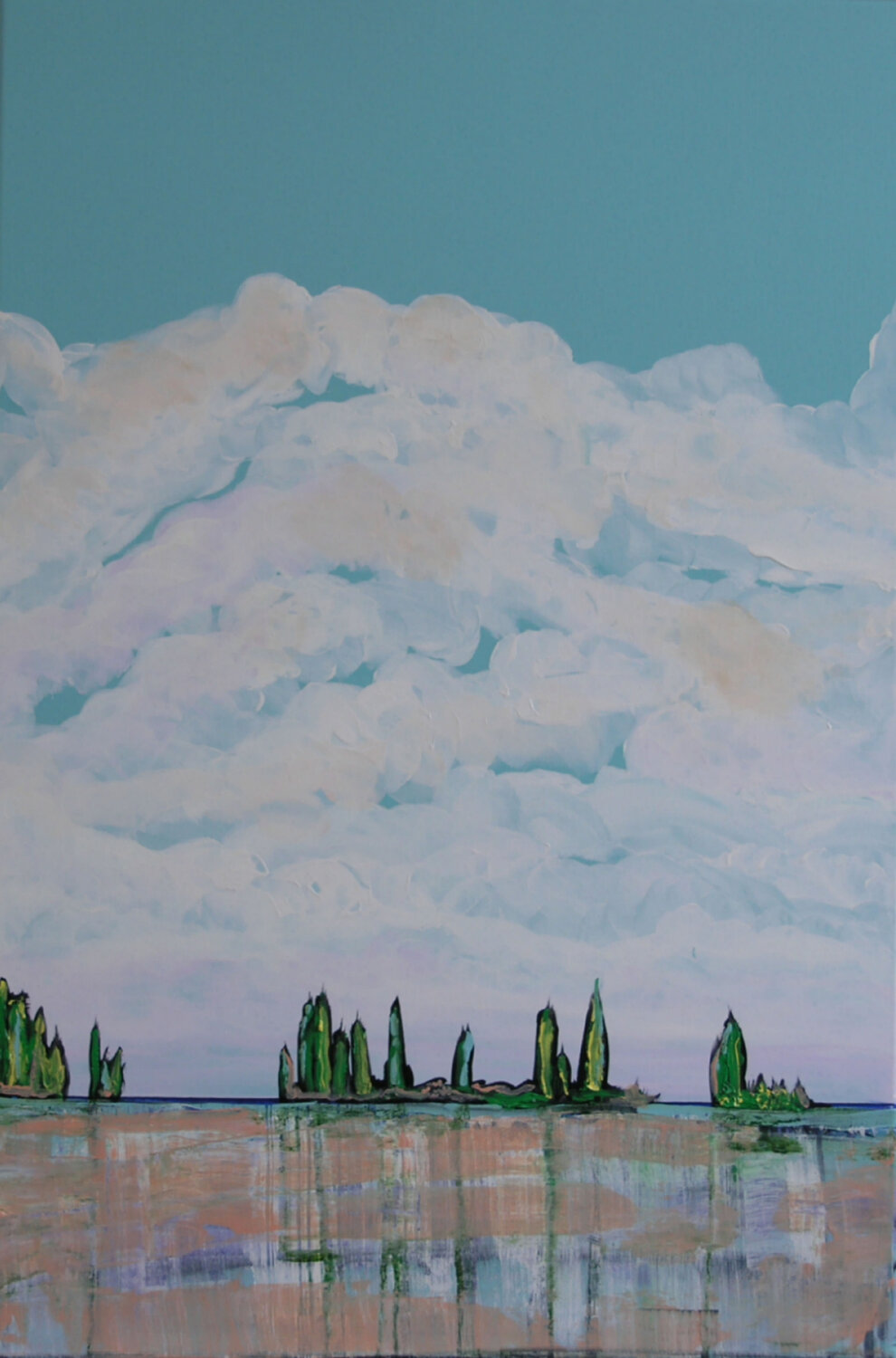 Into the Wild Loretta Kaltenhauser Original painting for sale
