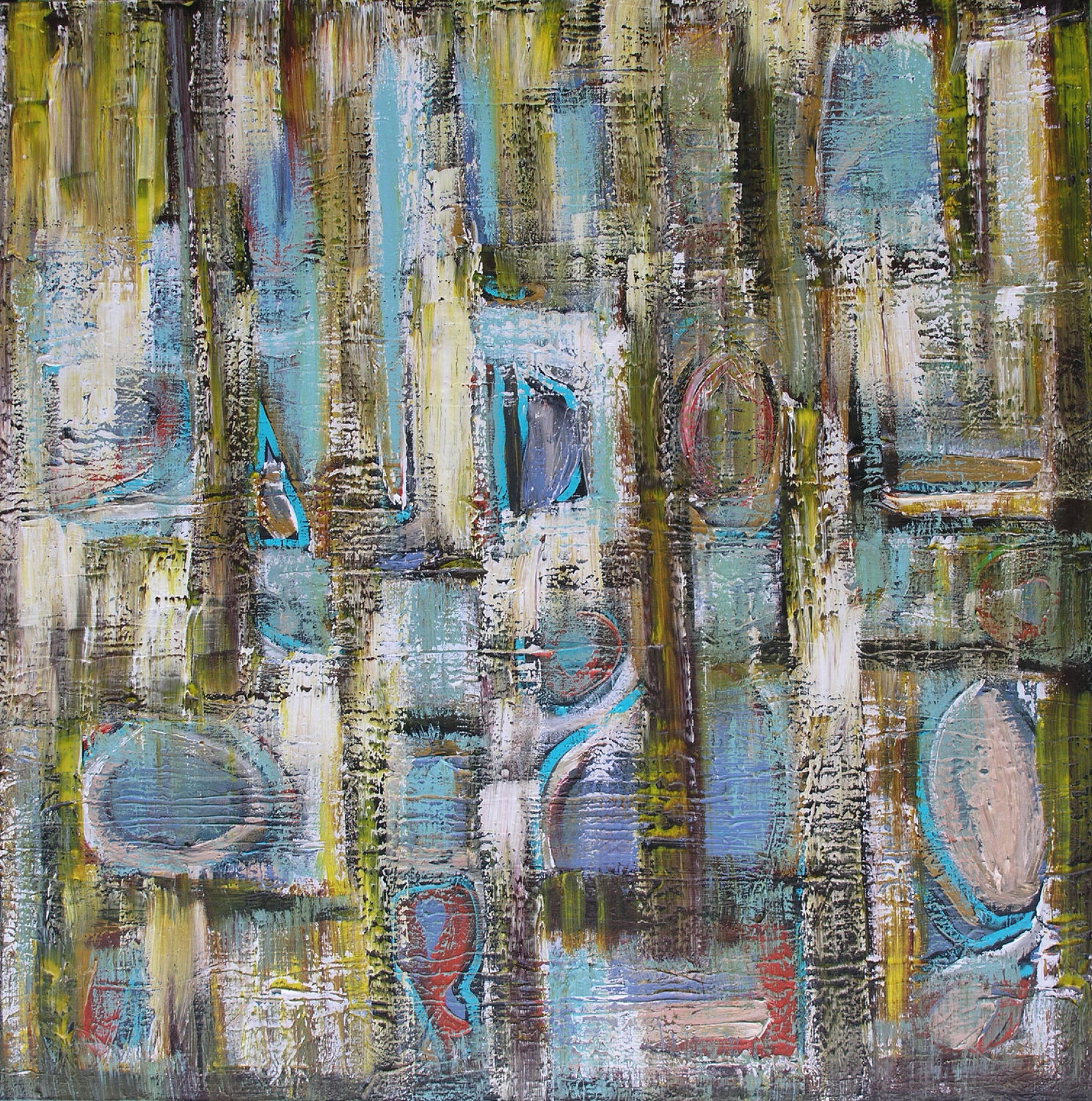 Golden Embers Loretta Kaltenhauser Original painting for sale