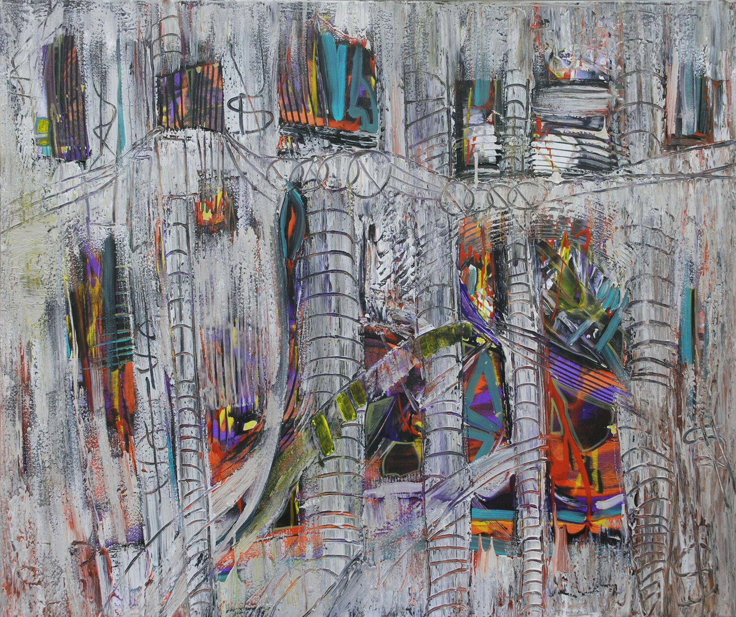 Fade to Grey Loretta Kaltenhauser Original painting for sale