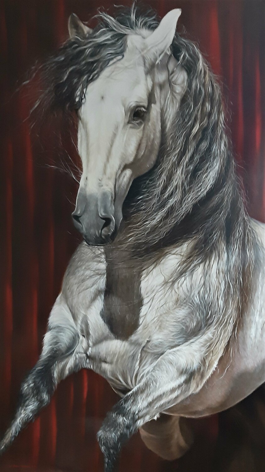 Rocinante Gorka Gonzalez Crespo Original painting for sale