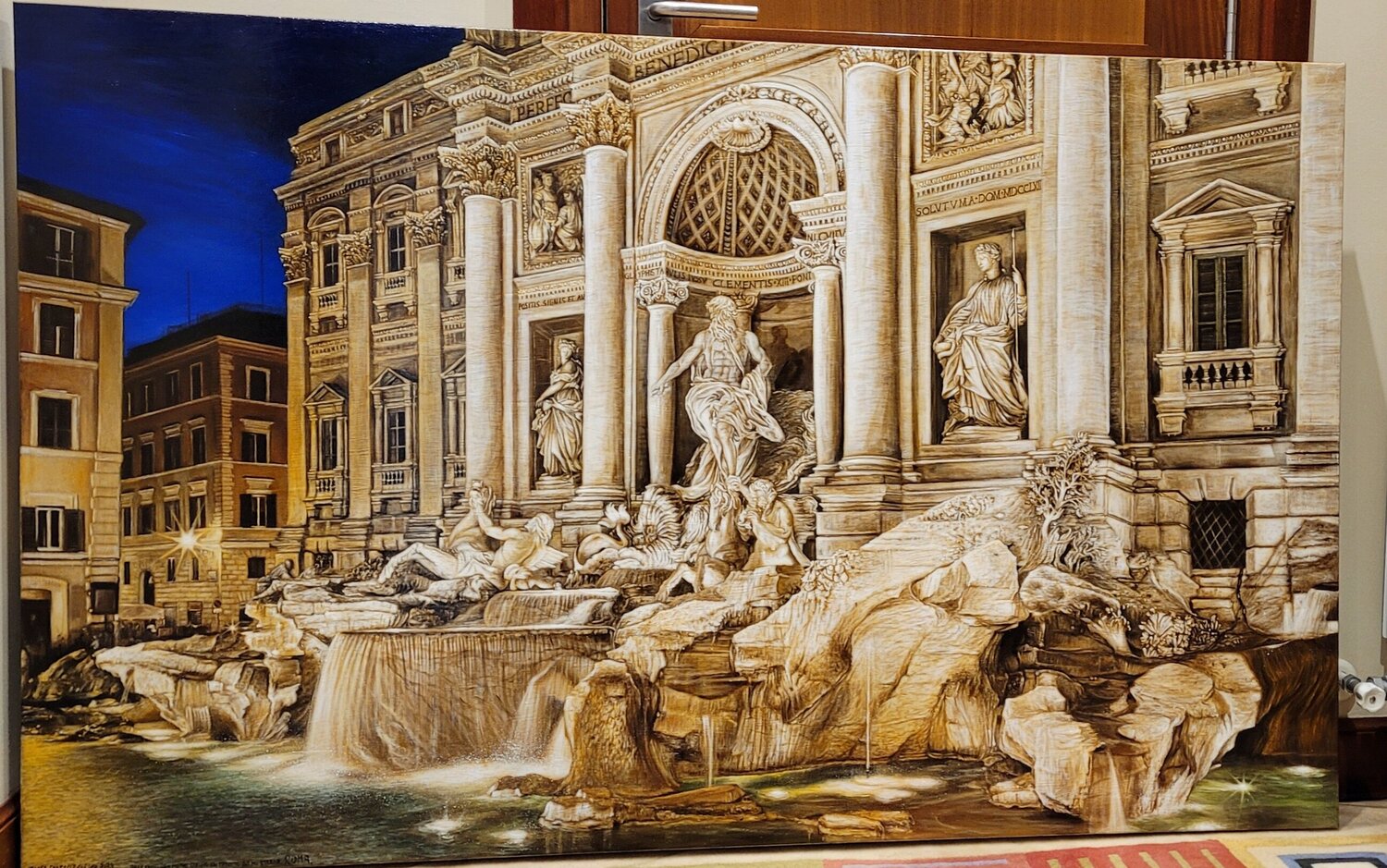 Trevi Gorka Gonzalez Crespo Original painting for sale