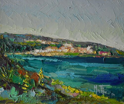 Primavera a Cala D'0liva by Gianni Mattu, Painting for Sale on Select