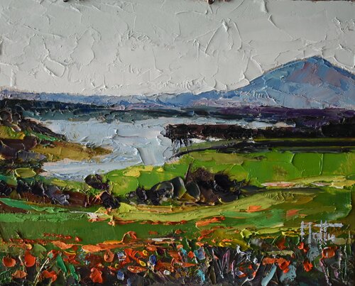 Primavera al Lago Baratz by Gianni Mattu, Painting for Sale on Select
