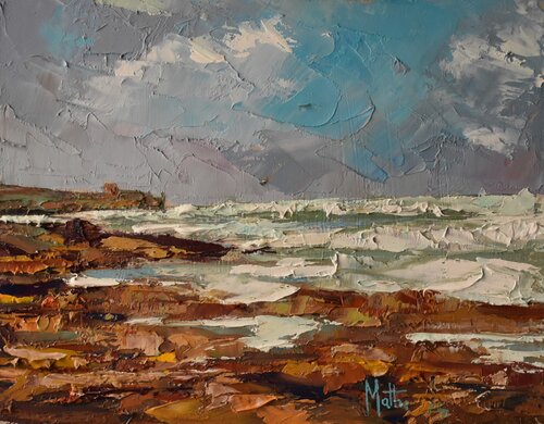 Atmosfera invernale by Gianni Mattu, Painting for Sale on Select
