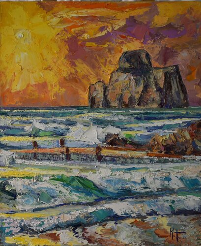 Pan di Zucchero by Gianni Mattu, Painting for Sale on Select