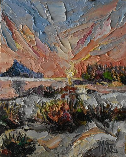 Alba Gallurese by Gianni Mattu, Painting for Sale on Select
