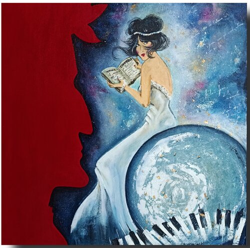 Beatrice by Carla Pistola, Painting for Sale on Select
