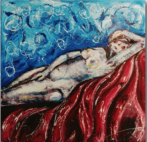 Dolci momenti by Carla Pistola, Painting for Sale on Select
