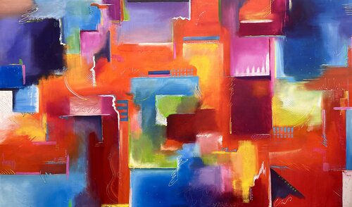 My porta - istinto- by Carla Pistola, Painting for Sale on Select