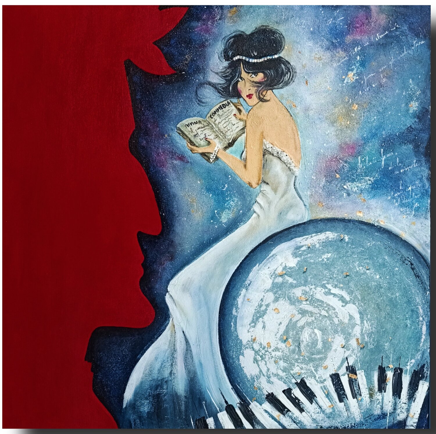 Beatrice Carla Pistola Original painting for sale