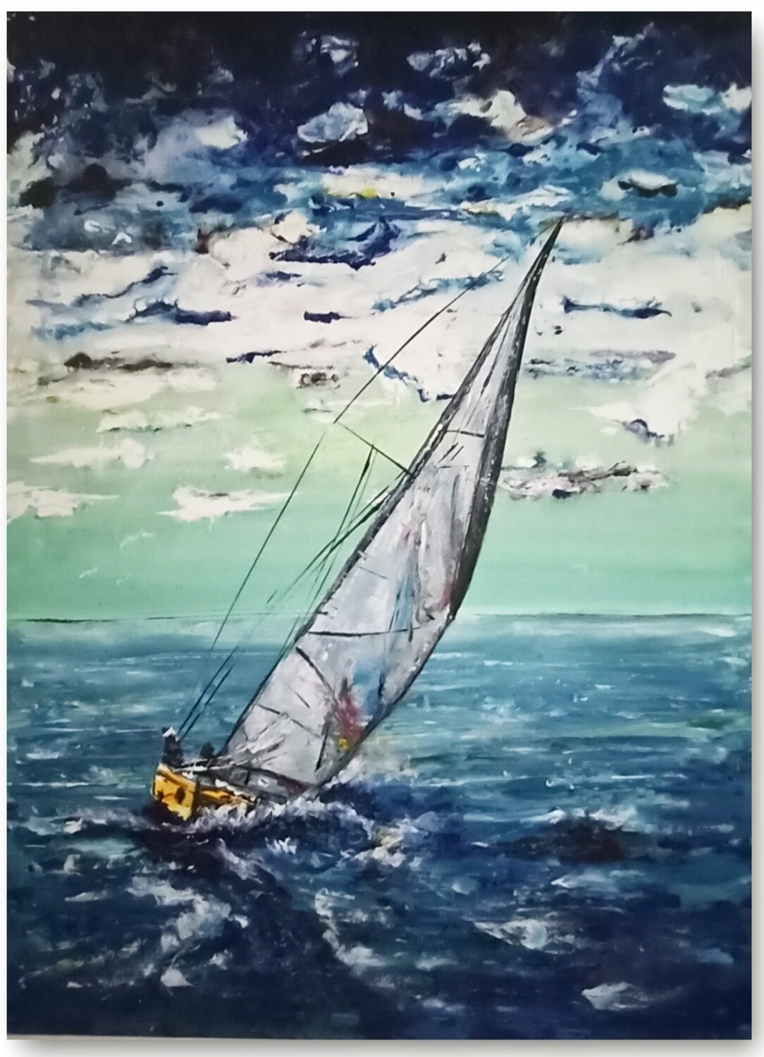 Vela Carla Pistola Original painting for sale