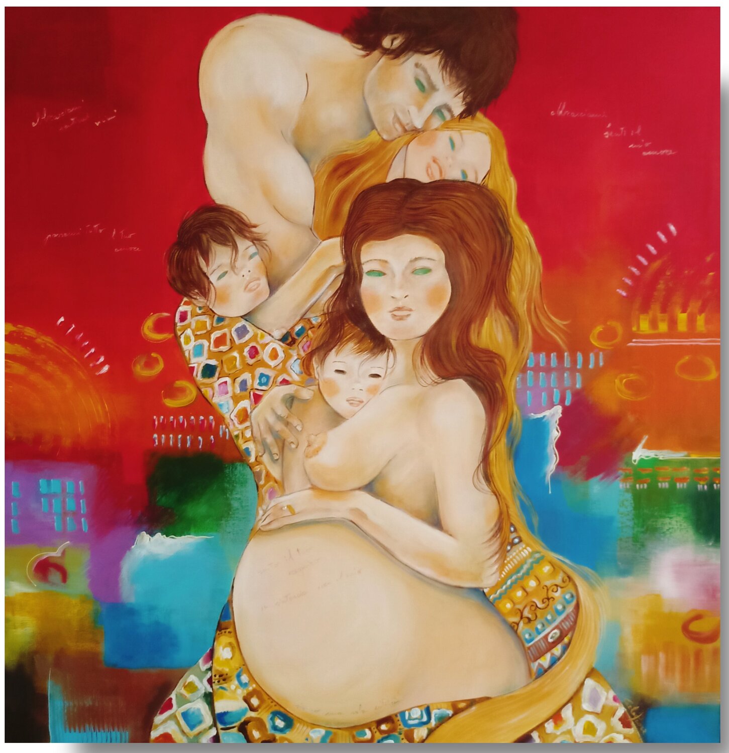Love Carla Pistola Original painting for sale