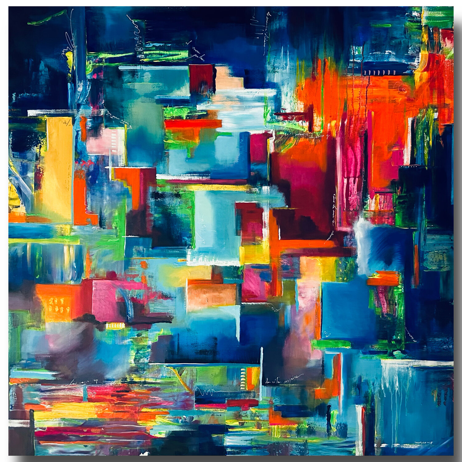 SCINTILLE Carla Pistola Original painting for sale