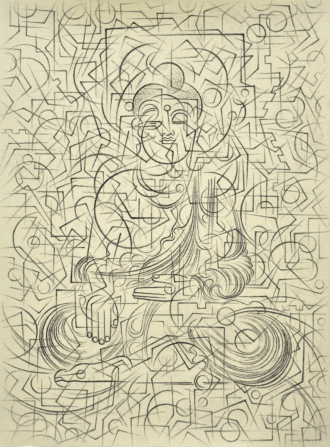 Ubermensch I Alexander Valchev Drawing for sale