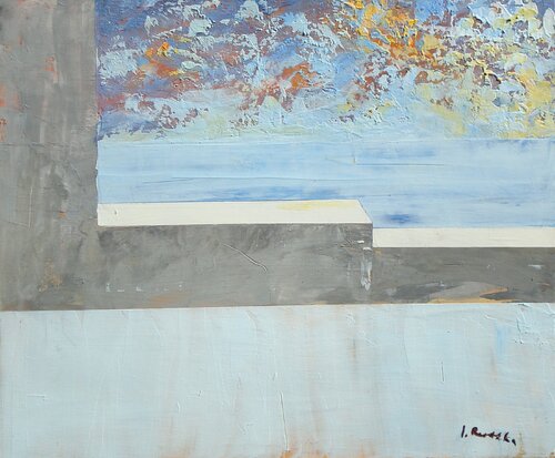 View With a Distance by IZABELA Rudzka, Painting for Sale on Select