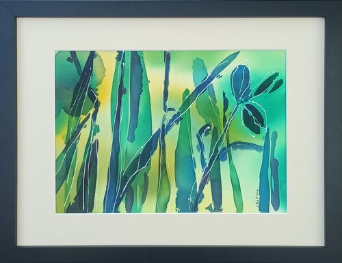Energy of My Garden 2 by IZABELA Rudzka, Painting for Sale on Select