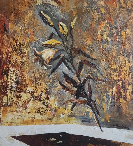 Flower Harmony- Lily by IZABELA Rudzka, Painting for Sale on Select