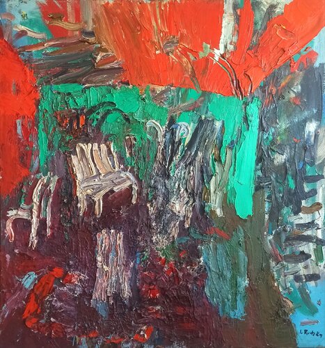 Interior by IZABELA Rudzka, Painting for Sale on Select