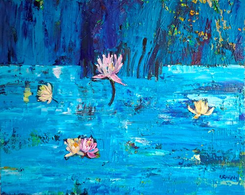 Calligraphies of Nature by IZABELA Rudzka, Painting for Sale on Select