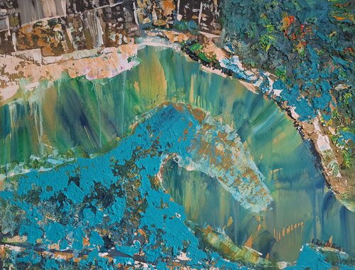 Lake in Wylatkowo 2025 by IZABELA Rudzka, Painting for Sale on Select