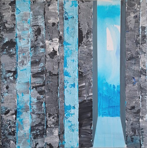 Vertical Horizon 6 by IZABELA Rudzka, Painting for Sale on Select