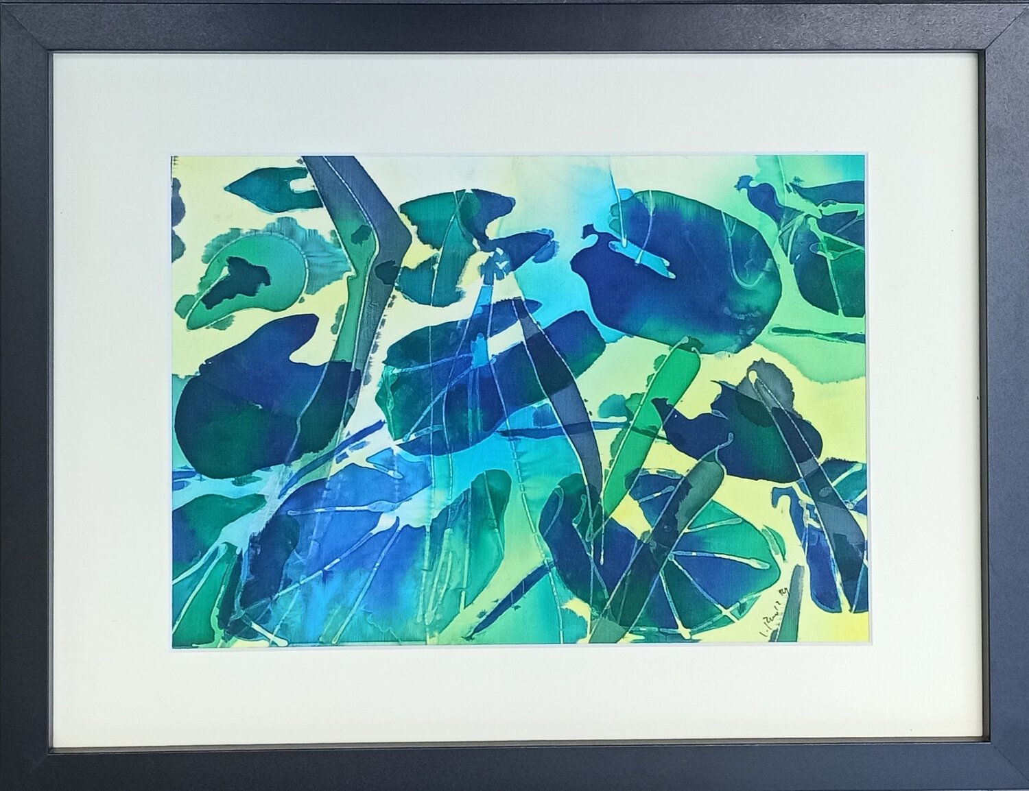 Energy of My Garden 3 IZABELA Rudzka Original painting for sale