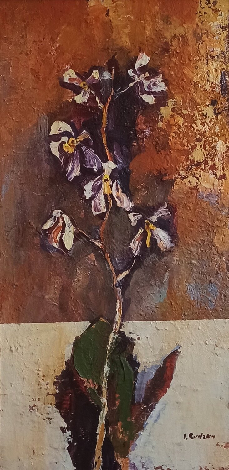 Autumn Orchid IZABELA Rudzka Original painting for sale