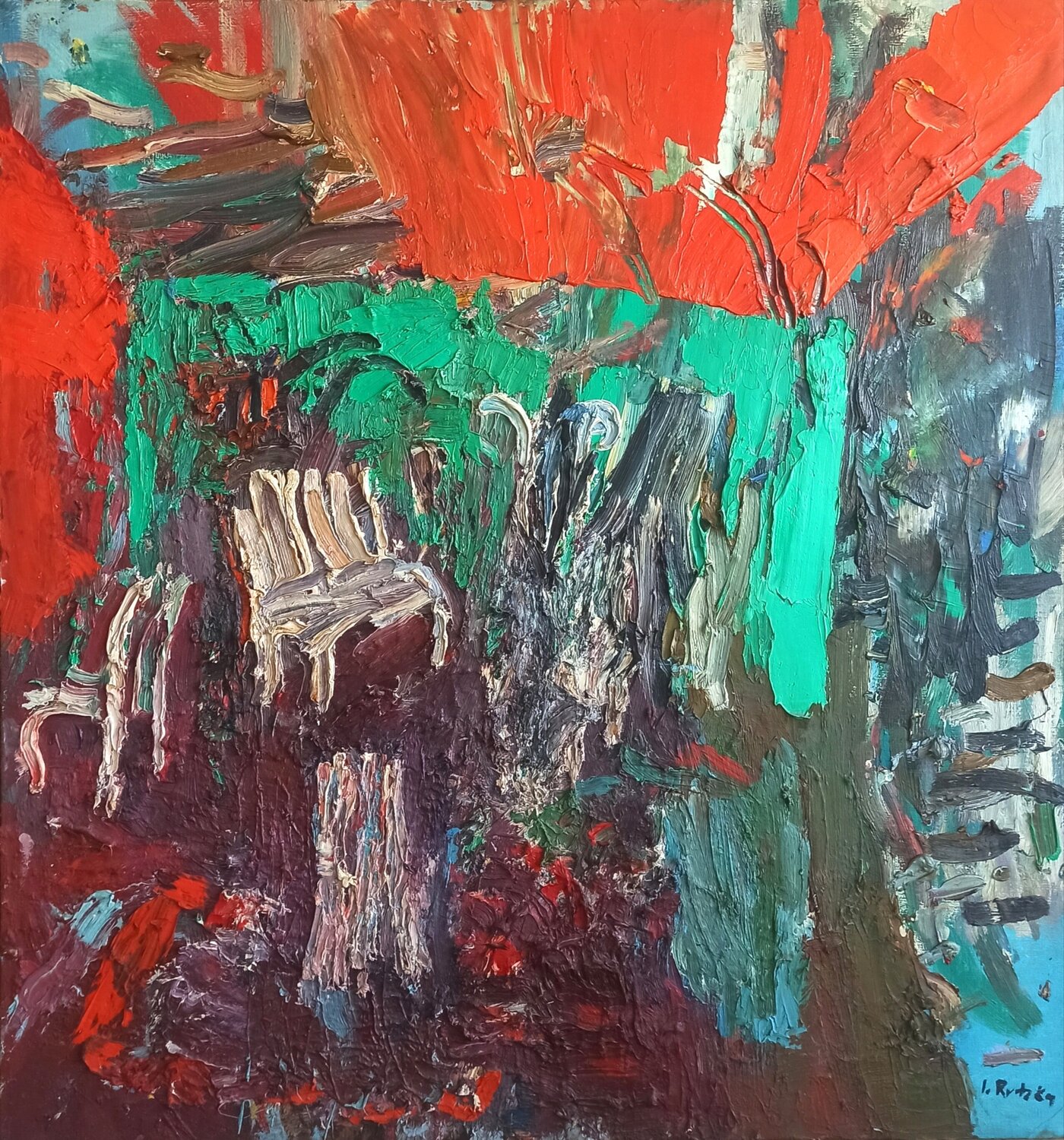 Interior IZABELA Rudzka Original painting for sale