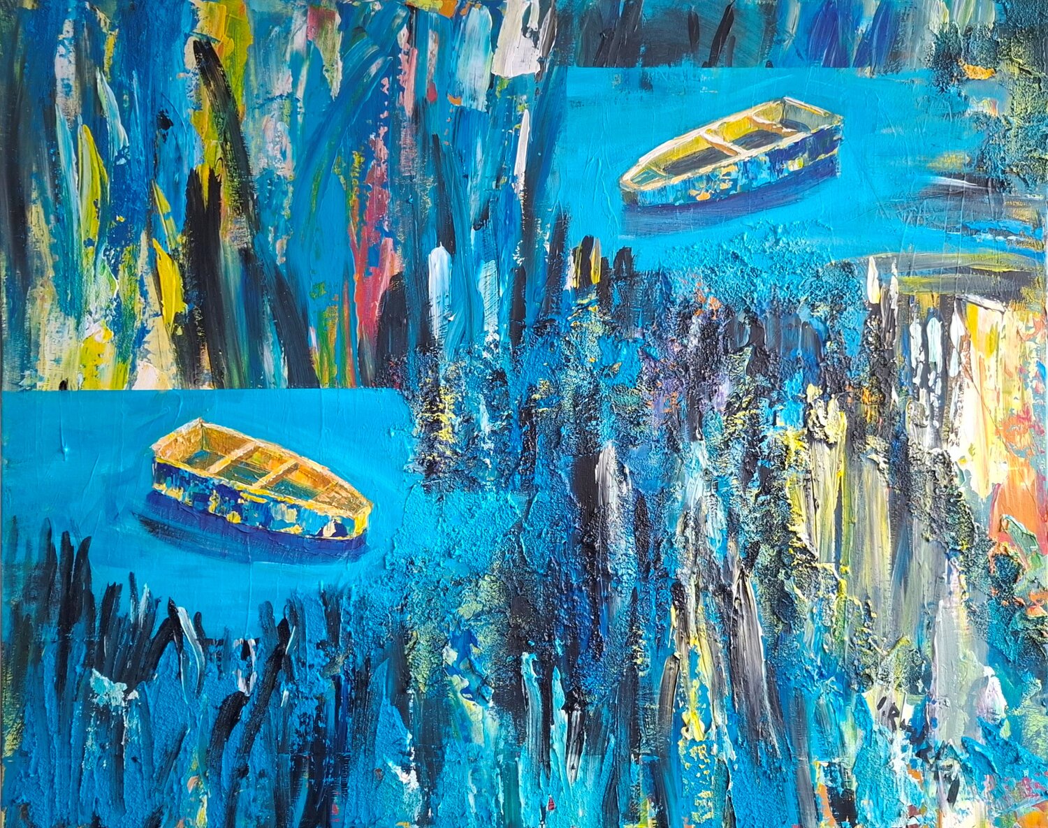 Record of Memories IZABELA Rudzka Original painting for sale